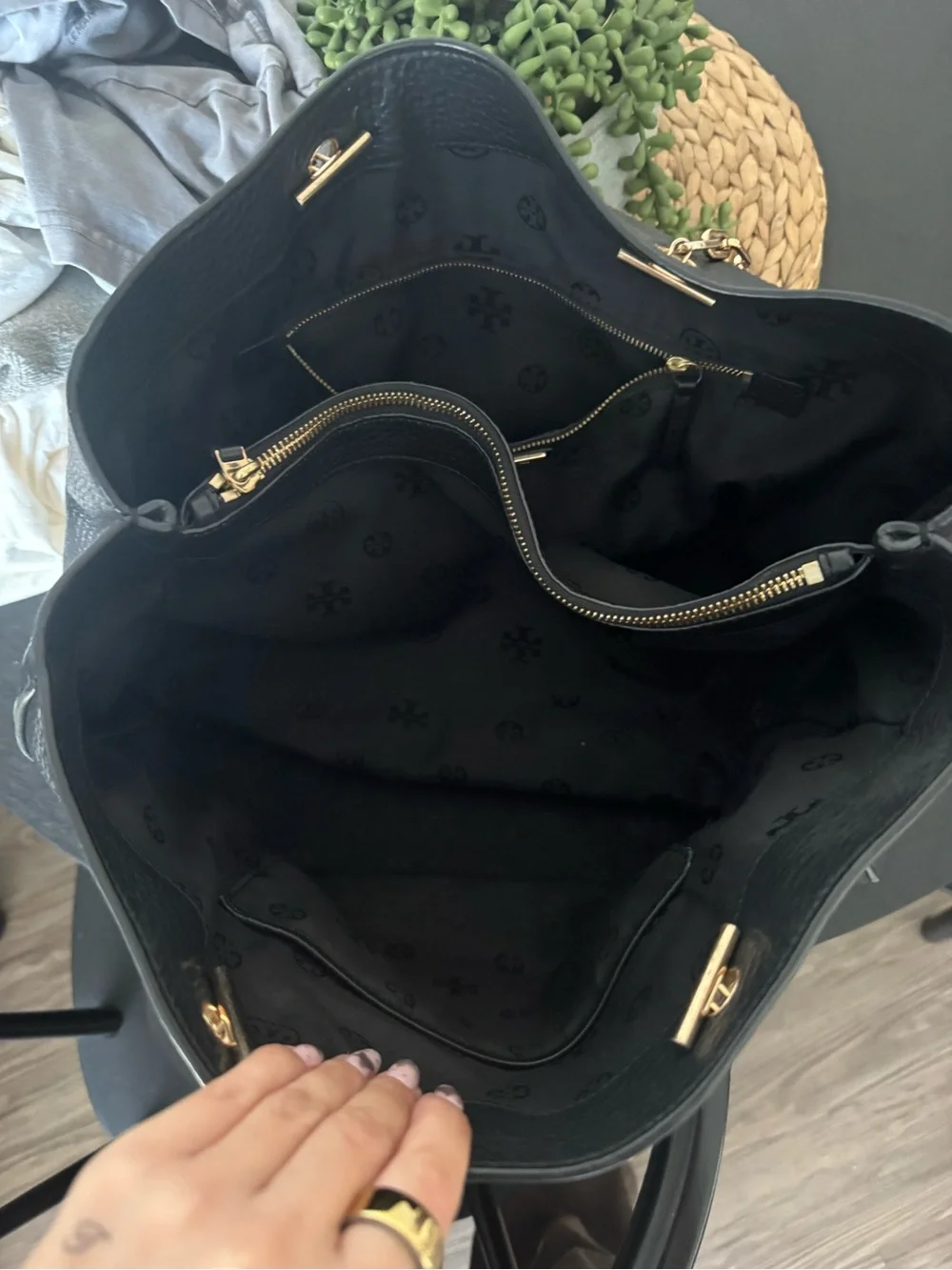 Tory Burch Marsden Leather Tote